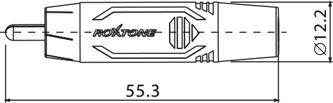 Wtyk typu RCA Roxtone RF2CS-NG (2 sztuki) na Arena.pl