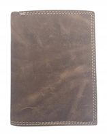 Elegancki portfel męski skóra naturalna N4-CHM-NL BOX/9103 Cognac