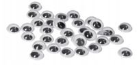 OCZY SAMOPRZYLEPNE 12MM 80SZT OZDOBA