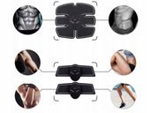 ELEKTROSTYMULATOR MIĘŚNI BRZUCHA PLECÓW BICEPS MASAŻ ELEKTRO STYMULATOR 3W1