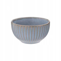 CERAMICZNA MISKA 630ml Seav NIEBIESKA z kamionki