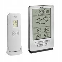 Stacja pogody zegar radiowy czujnik temperatury