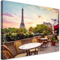 Obraz do salonu restauracji jadalni biura hotelu,Paryż 100x70