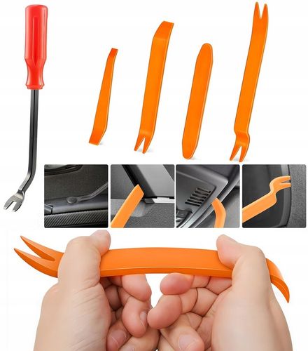 1240 SZTUK SPINKI KLIPSY KOŁKI DO AUTA TAPICERKI SAMOCHODOWE 5x NARZĘDZIA na Arena.pl