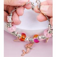 ZESTAW DO BIŻUTERII ROBIENIA BRANSOLETEK NASZYJNIKÓW NA PREZENT DLA DZIECI