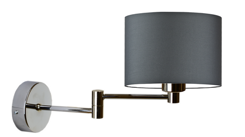 Nowoczesna lampa ścienna BRAGE E27 walec na Arena.pl