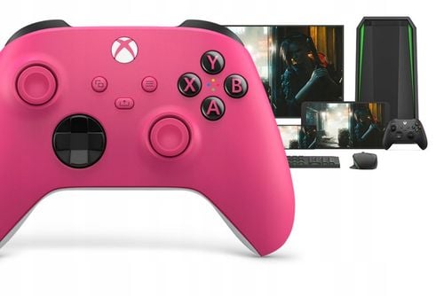 Pad bezprzewodowy Microsoft Xbox - Deep Pink na Arena.pl