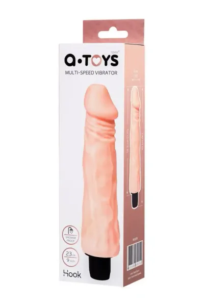 A-TOYS, Realistic Multi-Speed Vibrator, TPE, 19,5 cm zdjęcie 3