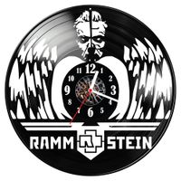 Zegar ścienny z płyty winylowej Rammstein 1545.14