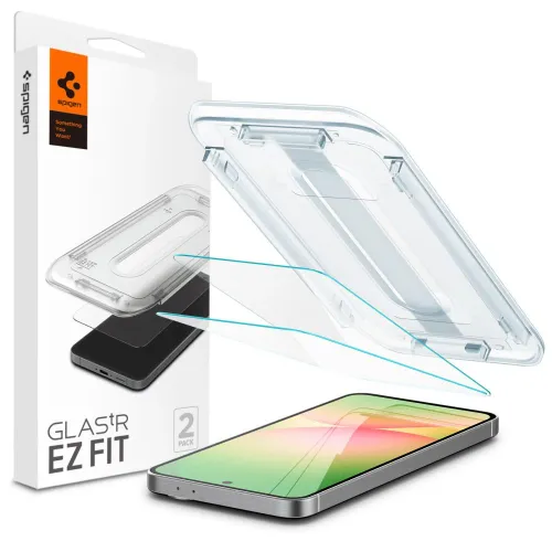 Szkło hartowane Spigen Glas.tR EZ Fit na Samsung Galaxy S24 FE (2 szt.) na Arena.pl