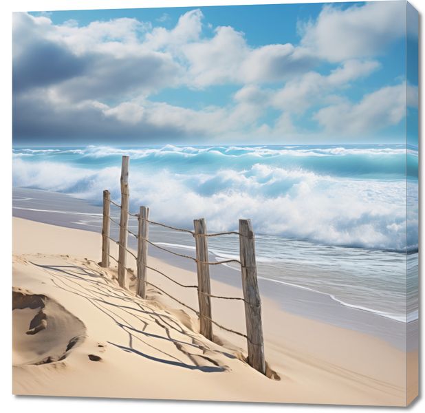 Obraz 90x90cm Szepty Oceanu zdjęcie 1