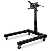 19869Stojak na silnik 570kg obrotowy warsztatowy mobilny 4 koła