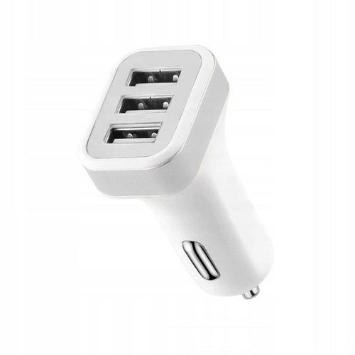 SZYBKA ŁADOWARKA SAMOCHODOWA 3xUSB 3.1A do auta na Arena.pl