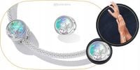 CHARMS OCEAN srebro 925 opalizujący koralik rozgwiazda morze charms pr S925