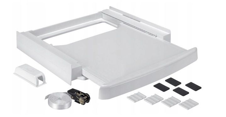 Łącznik pralki suszarki z półką Samsung Beko Bosch Electrolux Amica 60x60 zdjęcie 1