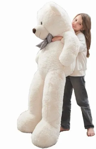 DUŻY MIŚ PLUSZOWY OGROMNY PLUSZAK GIGANT 130cm na Arena.pl