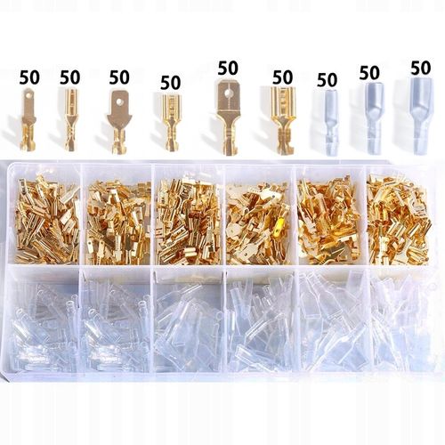 Zaciskarka praska konektorów zestaw samochodowych duży zestaw złącza na Arena.pl