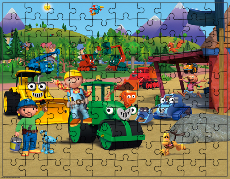 Puzzle Bob Budowniczy zdjęcie 1
