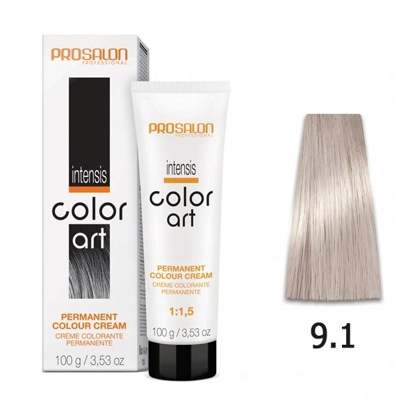 CHANTAL COLOR ART Farba do włosów 9,1 - 100ml zdjęcie 3