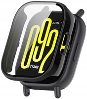 ETUI OCHRONNE + SZKŁO HARTOWANE 2W1 DO XIAOMI REDMI WATCH 5 ACTIVE - BLACK