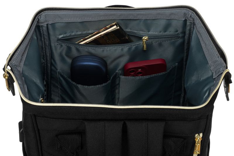 plecak materiałowy ptn alfa-5983 black zdjęcie 10