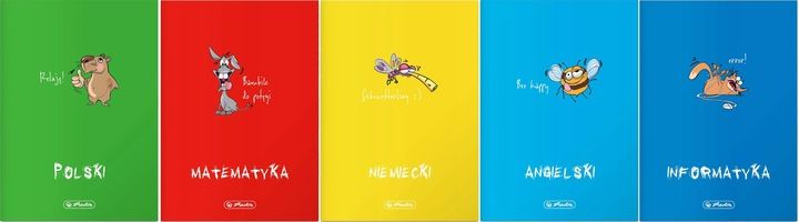 KOMPLET ZESZYTÓW TEMATYCZNYCH ECO Z OKŁADKĄ PP I ŚCIĄGĄ 10 SZTUK HERLITZ zdjęcie 2