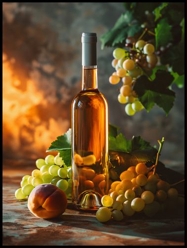 Plakat 75x100cm Bursztynowe Wino na Arena.pl