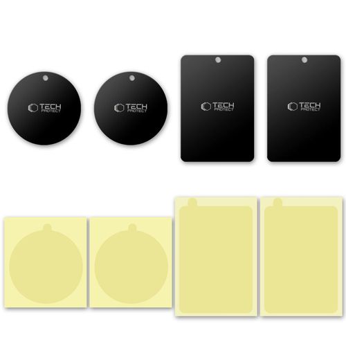 tech-protect metalplate magnetic car mount 4-pack black na Arena.pl