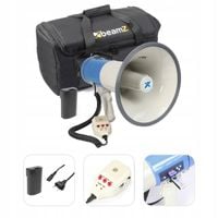 Megafon Vonyx MEG060 60W z syreną, torbą i akumulatorem