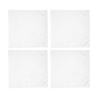 Zestaw 4 ręczników 30 x 30 cm do sublimacji