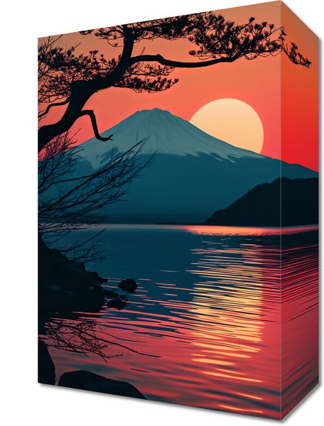 Obraz 20x30cm Góra Wieczorem zdjęcie 1