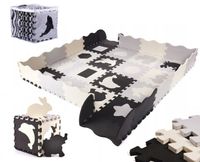 Piankowa mata dla dzieci PUZZLE kojec 36el (I164)