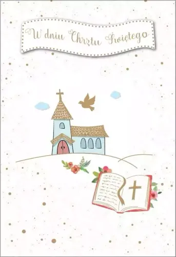 Karnet B6 Pr-049 Chrzest (Niebieski) na Arena.pl