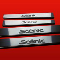 Listwa progowa RENAULT SCENIC MK1 Stal nierdzewna 304 połysk 4szt