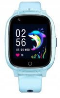 Smartwatch dla dzieci Garett Kids Twin 2 4G niebieski