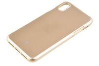 Etui Mercury Goospery Jelly Case do Apple iPhone Xs Max złoty