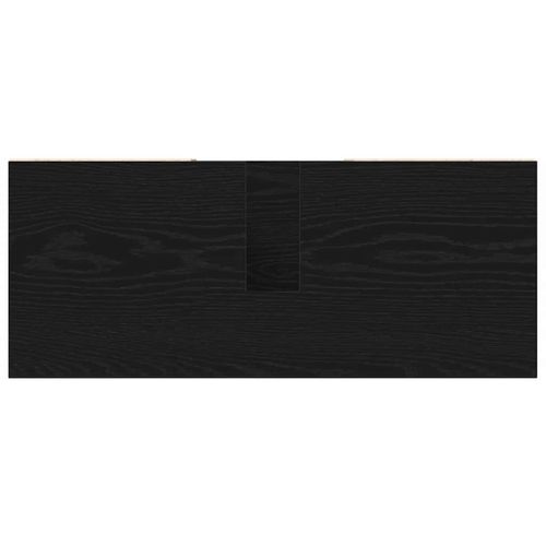 Szafka Łazienkowa z półką z drzwiami Czarny dąb 80 x 33 x 60 cm na Arena.pl