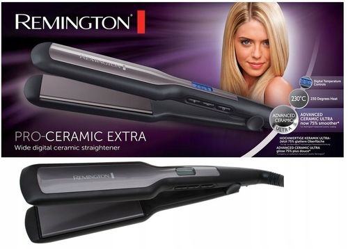Ceramiczna PROSTOWNICA do Włosów REMINGTON Regulacja Temp S5525 na Arena.pl