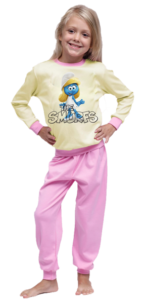 Piżama dziecięca Smerfy zdjęcie 2