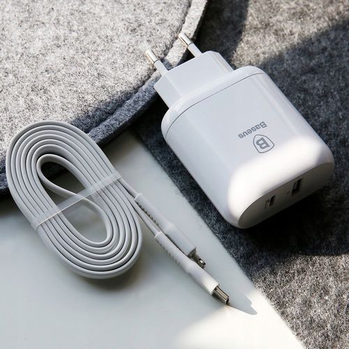 BASEUS ŁADOWARKA USB-C Power Delivery IPHONE X 8 Macbook na Arena.pl