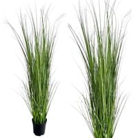 SZTUCZNA TRAWA ROŚLINA W DONICZCE trawa wysoka ozdobna 90cm