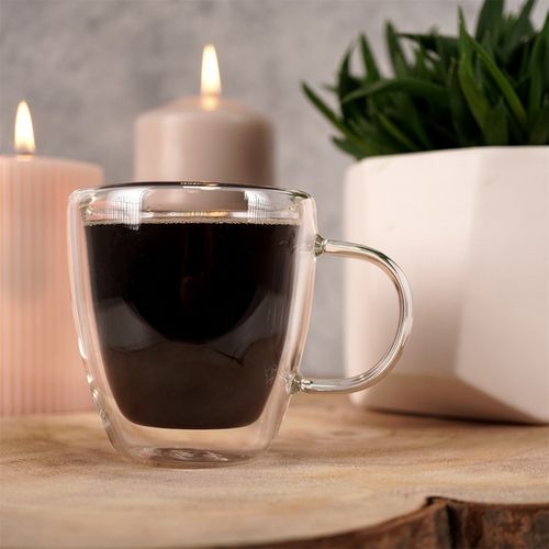 szklanka termiczna 180ml z podwójną scianką do kawy 127201 na Arena.pl