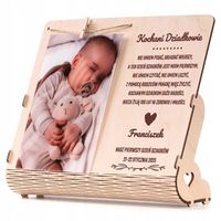 Prezent na Dzień Babci i Dziadka personalizowana ramka na zdjęcie