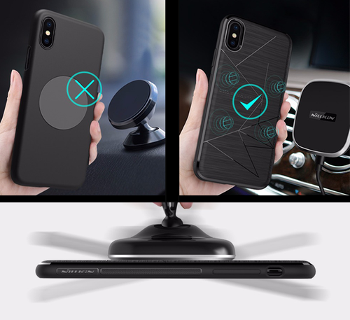 Etui Nillkin Magic Case QI Apple iPhone X - Black na Arena.pl
