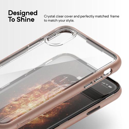 Caseology Skyfall - Etui do iPhone Xs Max (złote) na Arena.pl