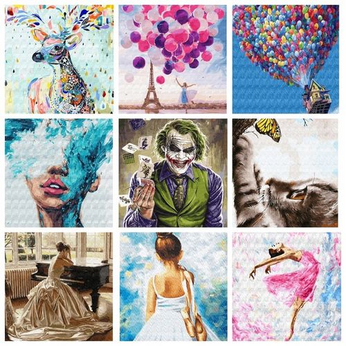 Obraz do MALOWANIA PO NUMERACH 40x50 Twoje-Hobby na Arena.pl