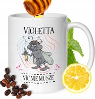 Kubek Dla Violetty Koleżanki Przyjaciółki Żony Prezent Biały 330Ml