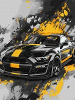 Obraz Malowanie po numerach 30x40 IDEYKA NA RAMIE