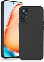 Etui silikonowe Agedate Xiaomi 12 Pro czarne slim odporne