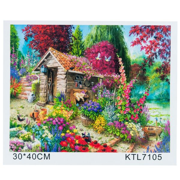 OBRAZ DO MALOWANIA PO NUMERACH BEZ RAMY 30x40 zdjęcie 13